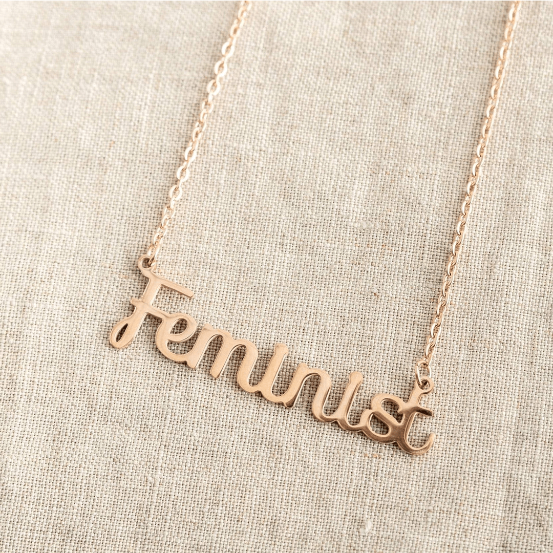 Feminist Necklace Necklaces Black & Beech