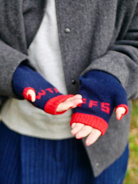 Kate Hiscox X Black & Beech Gloves & Mittens Black & Beech