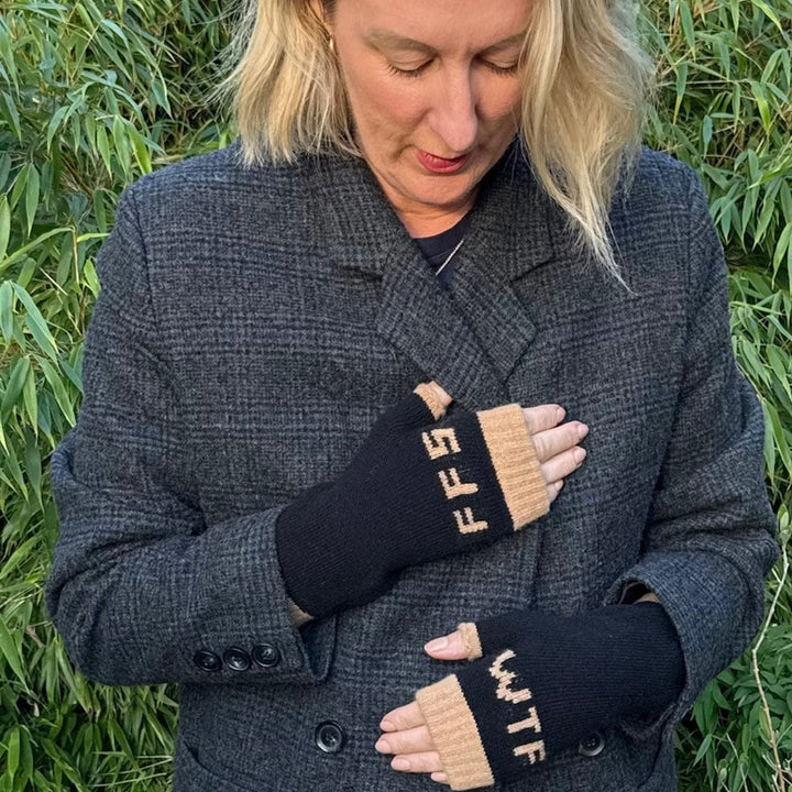 Kate Hiscox X Black & Beech Gloves & Mittens Black & Beech