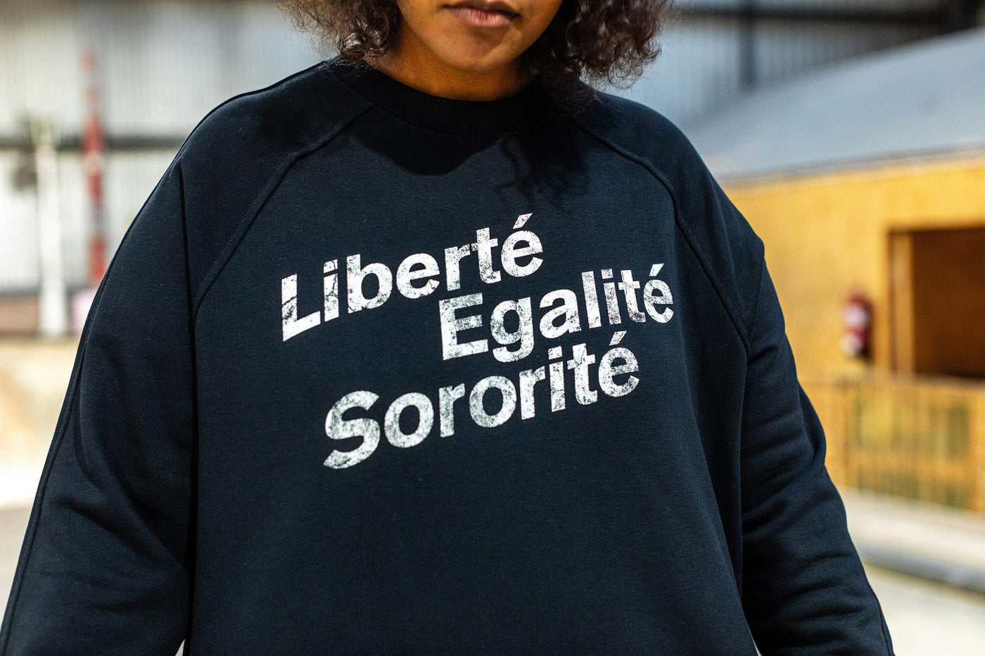 Liberté Egalité Sororité® Black Sweatshirt Sweatshirts Black & Beech