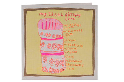 My Ideal Birthday Cake Card Greeting & Note Cards Arthouse Unlimited