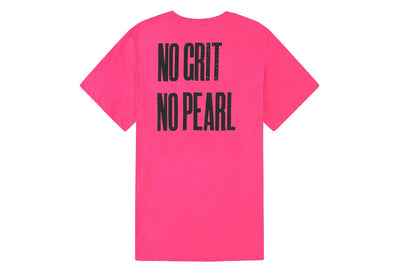 No Grit No Pearl Magenta Organic Cotton T Shirt T-shirts Black & Beech