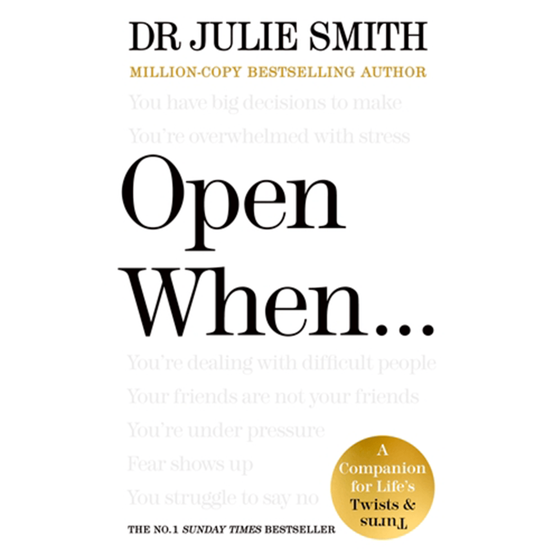 Open When… by Julie Smith Books Black & Beech