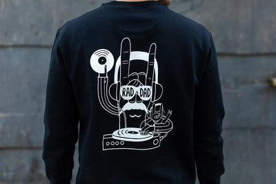 RAD DAD Music Sweatshirt In Black Sweatshirts Black & Beech