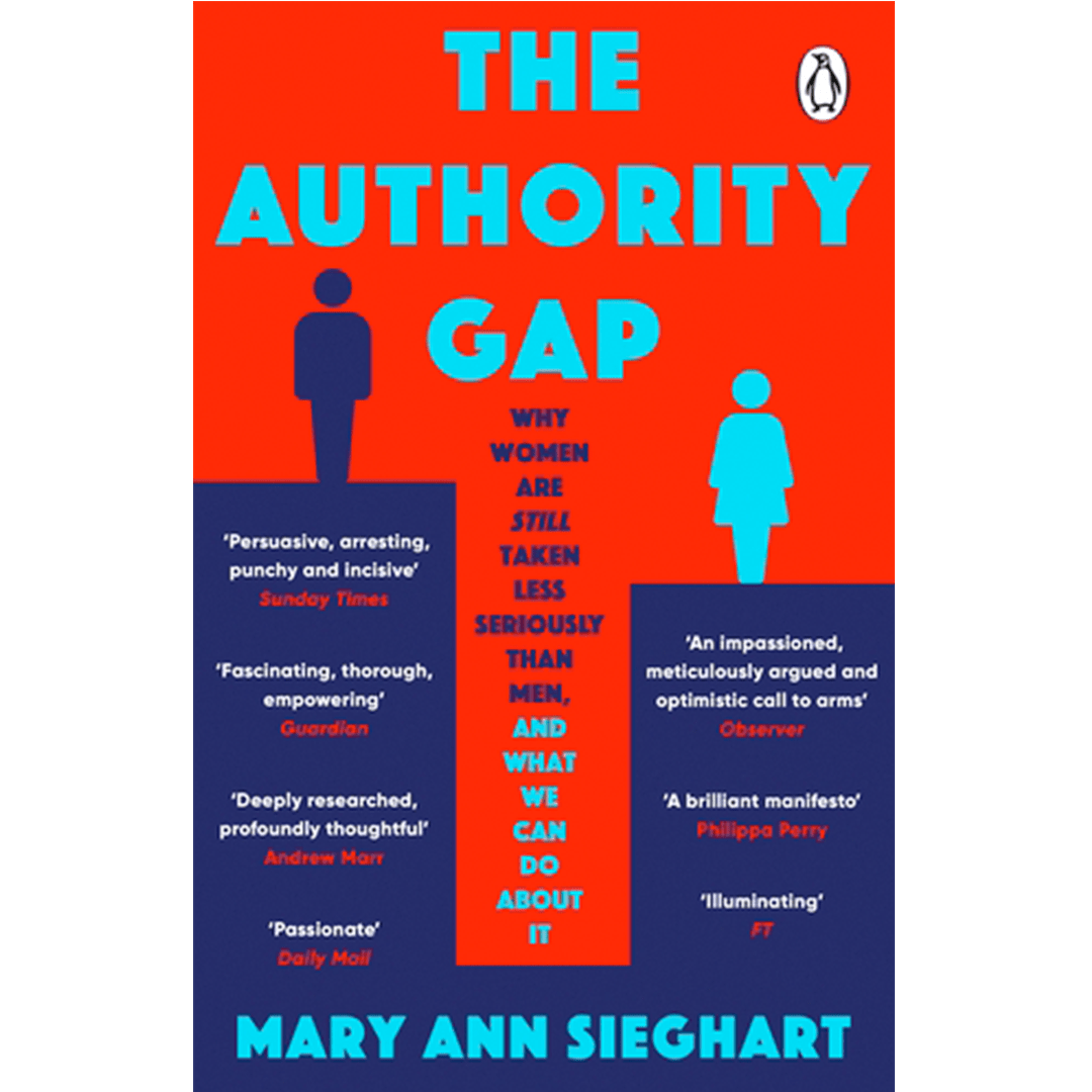 The Authority Gap by Mary Ann Sieghart Books Black & Beech