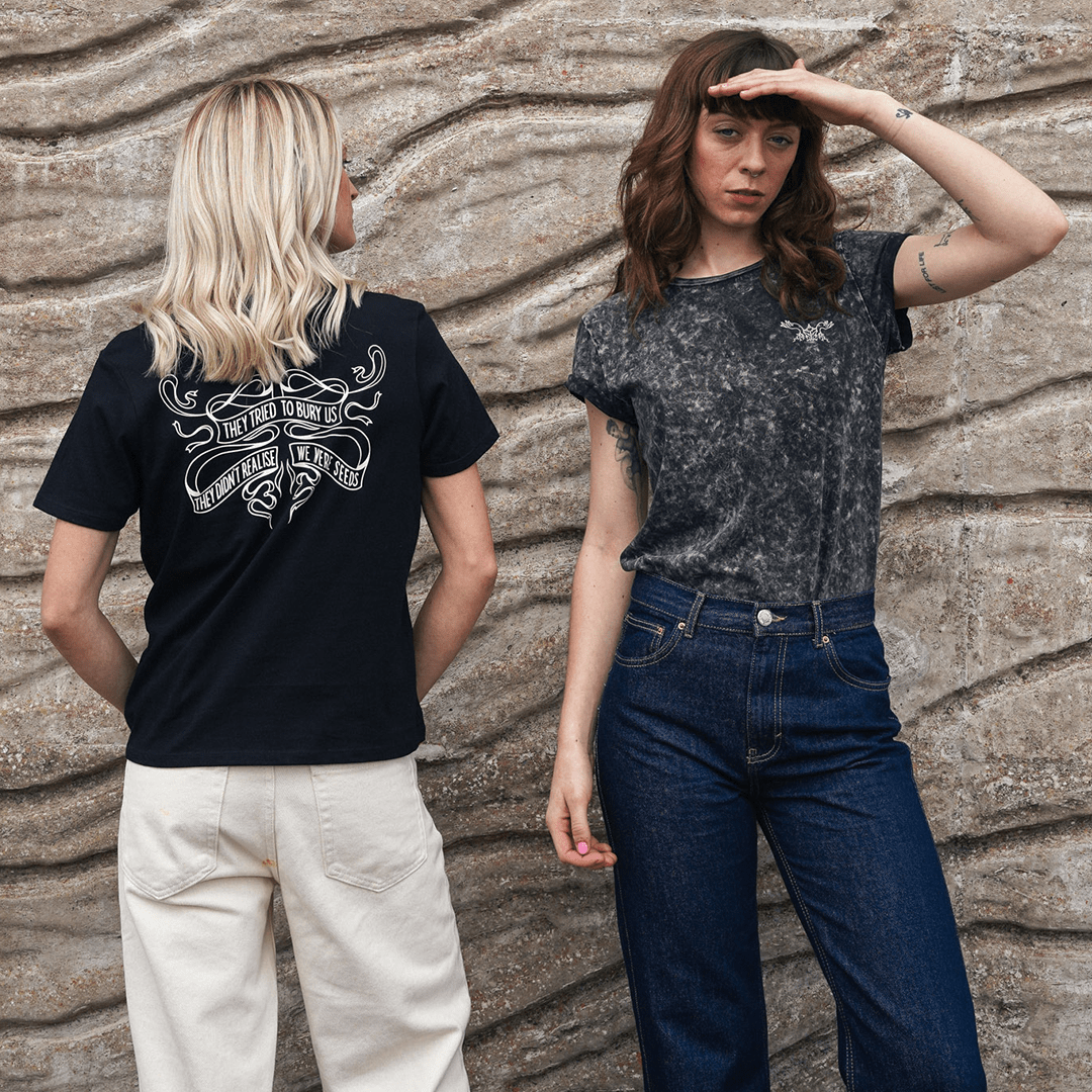 They Tried to Bury Us Black T-Shirt T-shirts Black & Beech