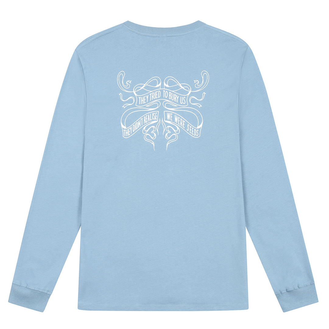 They Tried to Bury Us Blue Dusk T-Shirt T-shirts Black & Beech