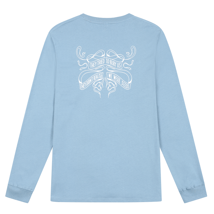 They Tried to Bury Us Blue Dusk T-Shirt T-shirts Black & Beech