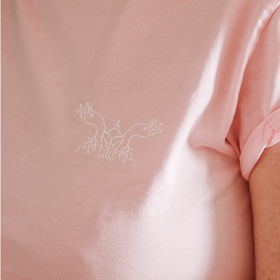 They Tried to Bury Us Stonewash Pink T-Shirt T-shirts Black & Beech