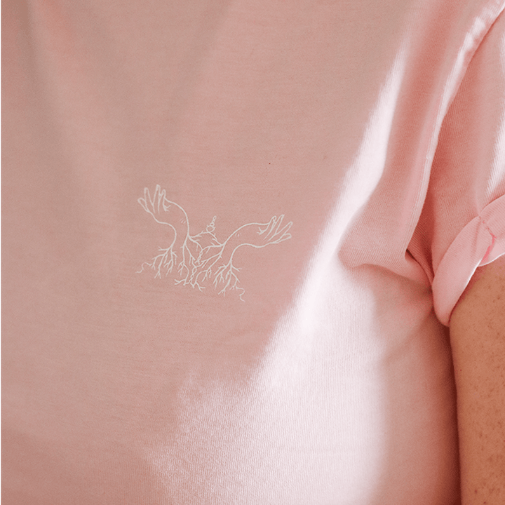 They Tried to Bury Us Stonewash Pink T-Shirt T-shirts Black & Beech