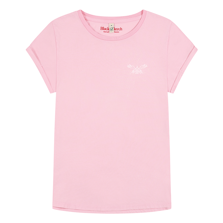 They Tried to Bury Us Stonewash Pink T-Shirt T-shirts Black & Beech