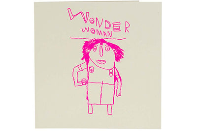 Wonder Woman Card Greeting & Note Cards Arthouse Unlimited