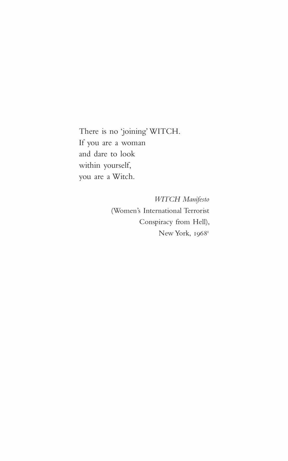 IN DEFENCE OF WITCHES: WHY WOMEN ARE STILL ON TRIAL Black & Beech