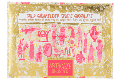 Timeless Treasures Gold Caramelised White Chocolate Chocolate Arthouse Unlimited